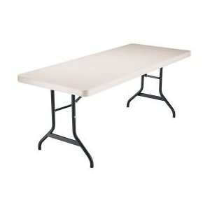  Lifetime® Portable Folding Table 72   Almond