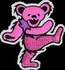   Dead Dancing Jerry Bear Patch Iron Sew On Acid Rock Garcia Badge