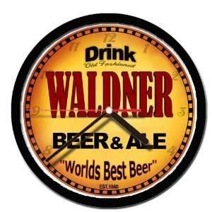  WALDNER beer and ale cerveza wall clock 