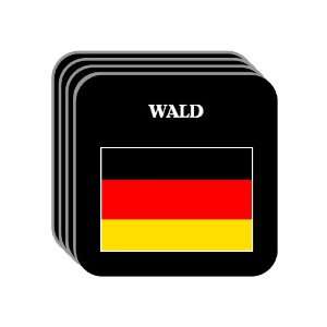  Germany   WALD Set of 4 Mini Mousepad Coasters 