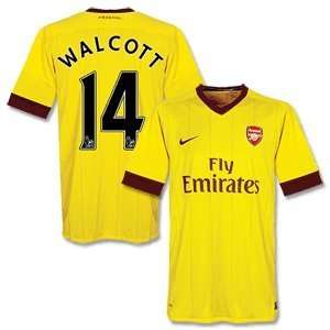  10 11 Arsenal Away Jersey + Walcott 14