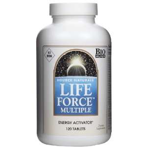   Naturals Life Force Multiple No Iron, 120 Tabs