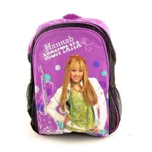  Walt Disney Hannah Montana Large Backpack and Secret Pop 