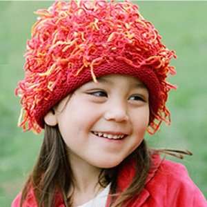   Designer Baby Toddler Girls Firecracker Shaggy Mop Top Hat 6M 4T Baby