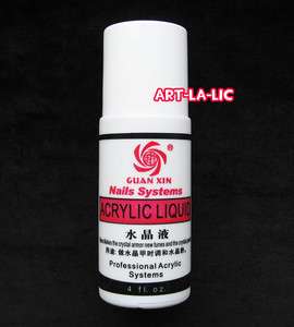   Nail Art System Acrylic Powder Liquid 75ml / 4oz Acrylic Tips  