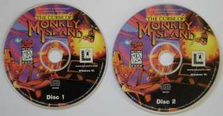 THE CURSE OF MONKEY ISLAND +1Clk XP Vista Win 7 Install 0023272003845 