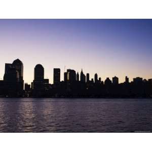  Lower Manhattan Skyline at Dawn, New York City, New York 