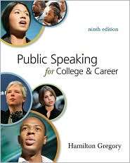   Speaking, (0077394062), Hamilton Gregory, Textbooks   