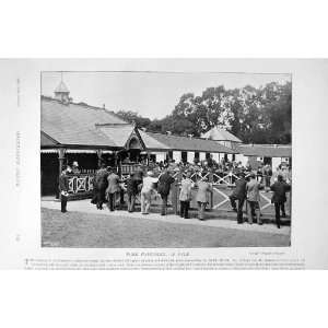    1895 HORSE RACING PARK PADDOCKS SALE AMANDIER SPORT
