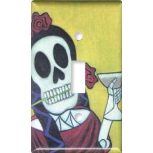  Switch Plate Cover Art Margarita Day of the Dead Single 