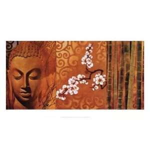  Buddha Panel I Keith Mallett. 39.00 inches by 22.50 