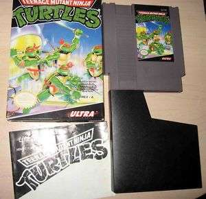 Teenage Mutant Ninja Turtles1989 (NES) CIB with manual 083717120032 