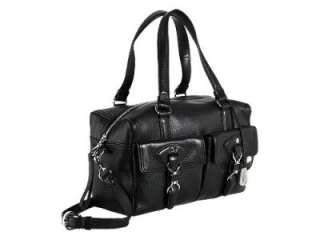 NWT New Authentic Cole Haan ADDISON Satchel Ludlow St Black Leather 
