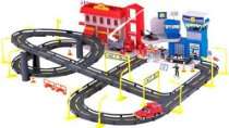 Hot Wheels Store   Track N Town Rescue Team Playset