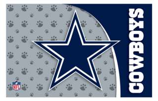 Dallas Cowboys NFL Licensed Neoprene Pet Bowl Mat  