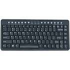 Mini Multimedia PS/2 Keyboard (Black) MCK 91 Adesso  