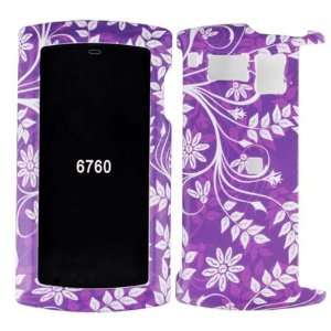  SANYO 6760 Purple Flower Leaf Premium Designer Hard 