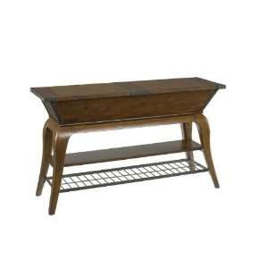 Hammary 174 926 New Haven Entertainment Console in Warm Chestnut 174 