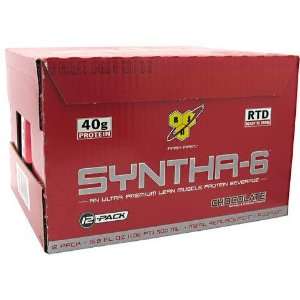  BSN Syntha 6 RTD, Chocolate, 12   16.9 oz (1.06 pt) 500 ml 
