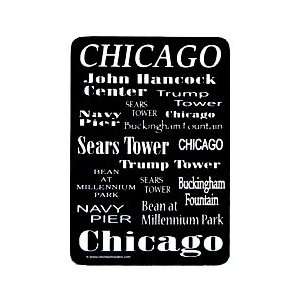  Chicago Playing Cards   Attractions, Chicago Souvenirs 