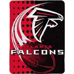  NFL Atlanta Falcons Twin Size Plush Raschel Throw/Blanket 