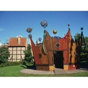 Crown, Childrens Play Centre, Odense, Funen, Denmark, Scandinavia 