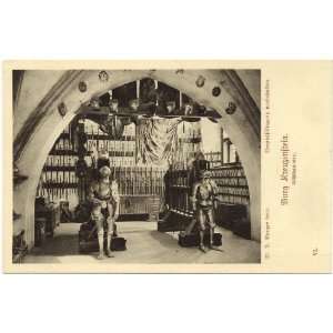   Postcard Armory at Burg Kreuzenstein   Lower Austria 