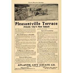  1906 Ad Atlantic City State Co Real State Pleasantville 