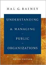   Organizations, (0787965618), Hal G. Rainey, Textbooks   