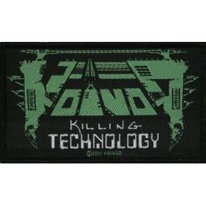  Voivod Heavy Metal Band Killing Technology Woven Patch 