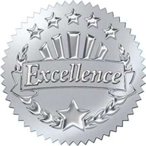  Award Seal Excellence Silver