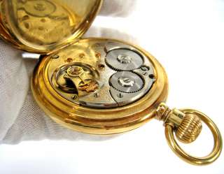 Antique (1903) American Waltham 18K Gold Pocket Watch  