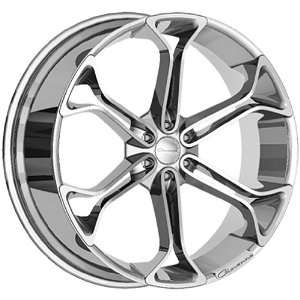  Giovanna King6 Chrome Wheel (24x10/6x139.7mm) Automotive