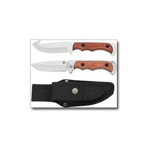  Maxam 2pc Hunting Knife Set with Sheath 