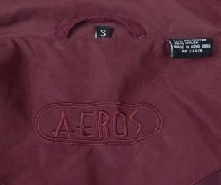 AEROS Womens Ladies MICROFIBER Coat Jacket size S  