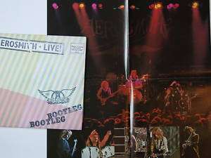 Aerosmith Live Bootleg 2 LP + POSTER CBS / S83147/53 UK  