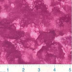  45 Wide Marbled Fuschia Pink Fabric By The Yard Arts 
