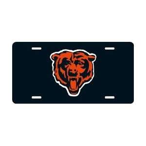  Chicago Bears Laser Cut Navy License Plate Automotive