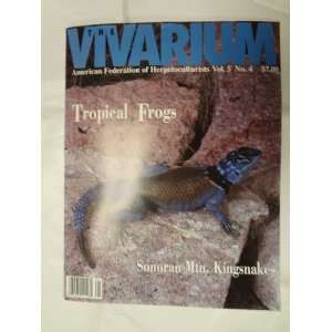 The Vivarium Magazine Vol. 5, No.4 Sean McKeown Books