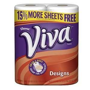 Viva Paper Towels, Designs, 2 ea 