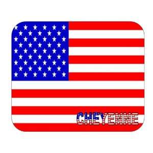 US Flag   Cheyenne, Wyoming (WY) Mouse Pad Everything 