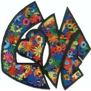  C&D Visionary Patches Flower Love Arts, Crafts & Sewing