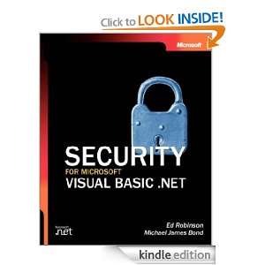 Security for Microsoft® Visual Basic® .NET Michael Bond, Ed 