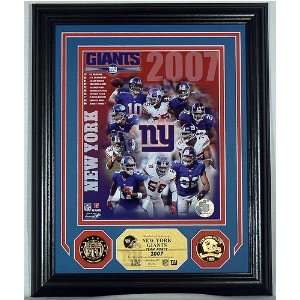  New York Giants 2007 Team Force Photo Mint Sports 