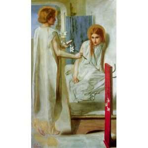   Rossetti   24 x 42 inches   Ecce Ancilla Domini