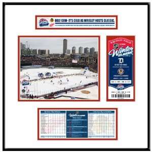 NHL Winter Classic Ticket Frame Jr. Detroit Red Wings   Wrigley Field 
