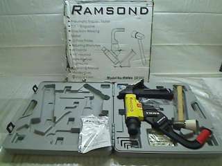 Ramsond RMM4 2 in 1 Air Hardwood Flooring Cleat Nailer and Stapler Gun 
