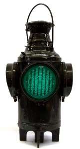 Wabash Railroad Dressel Switch Signal Lamp Lantern Arlington NJ  