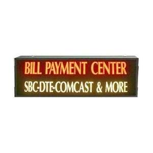  Bill Payment Center Simulated Neon Sign 16 x 52