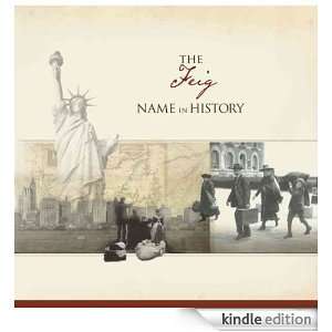 The Feig Name in History Ancestry  Kindle Store